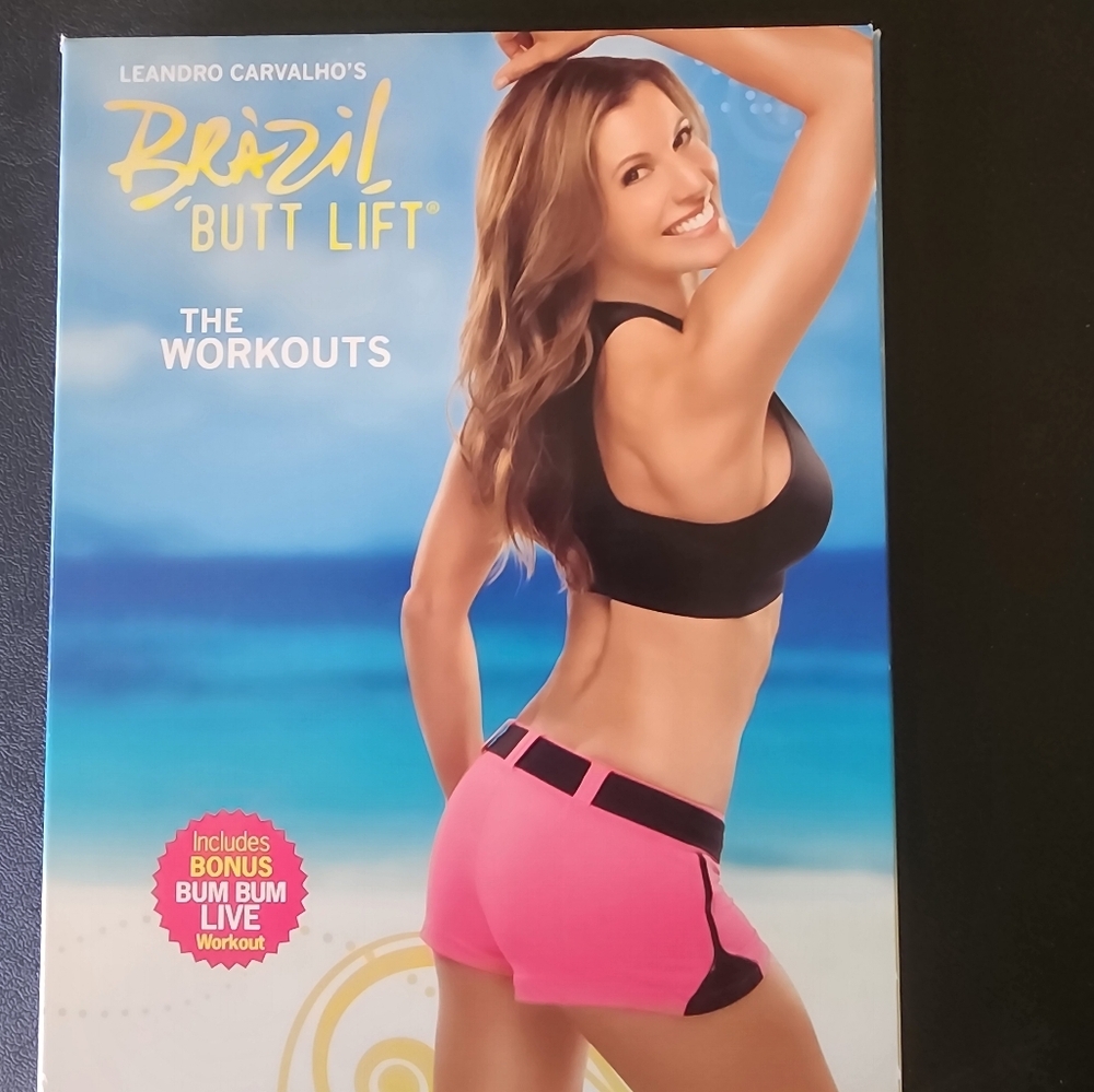 EUC Beachbody Brazil Butt Lift DVD Complete Set